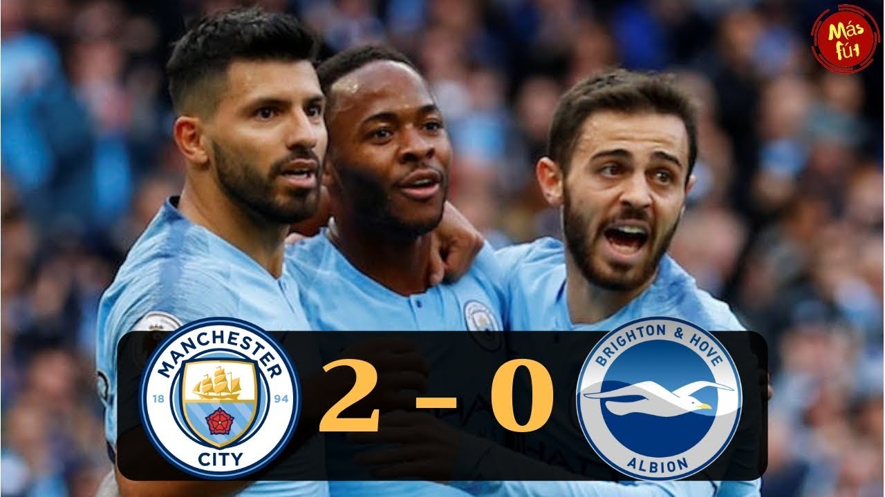 Manchester City vs Brighton 2-0 All Goals & Extended Highlights